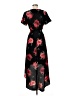 Minette Floral Black Casual Dress Size M - photo 2