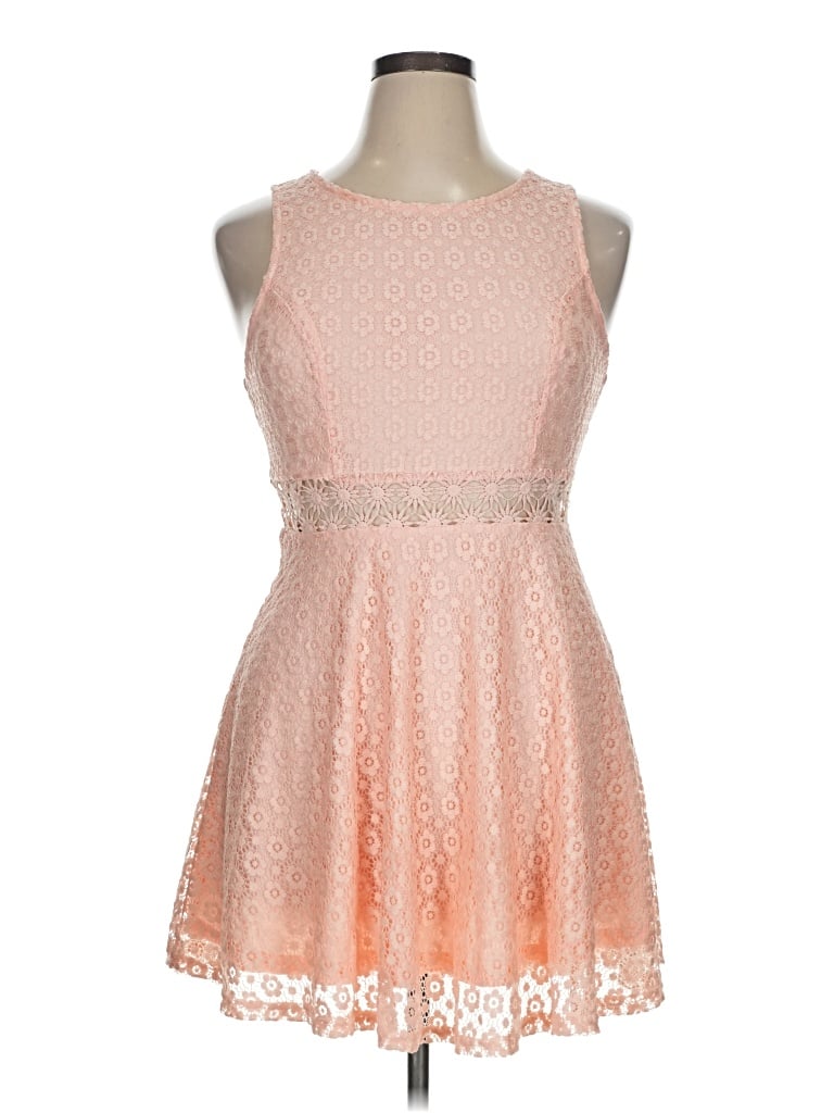 Pre-owned Iris Cocktail Dress In Pink