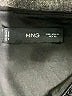 MNG Metallic Black Short Sleeve Top Size XL - photo 7