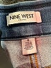 Nine West 100% Cotton Solid Blue Jeggings Size 6 - photo 7