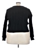 Unbranded 100% Polyester Black Cardigan Size XL - photo 2