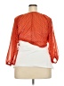 Unbranded Orange 3/4 Sleeve Blouse Size 4X (estimated) - photo 2