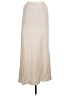 Vanilla Star Solid Tan Formal Skirt Size L - photo 1