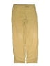 Lands' End 100% Cotton Yellow Cargo Pants Size 10 - 12 - photo 1