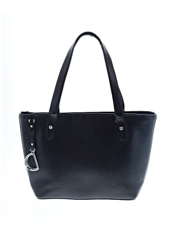 Lauren by Ralph Lauren Leather Satchel (view 1)