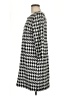 Apt. 9 Houndstooth Gray Casual Dress Size M - photo 5