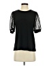 CeCe Black 3/4 Sleeve T-Shirt Size S - photo 1