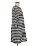 Apt. 9 Houndstooth Gray Casual Dress Size M - photo 4