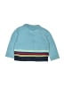 Tea 100% Pima Cotton Blue Pullover Sweater Size S (kids) - photo 2