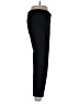 Ecru Solid Black Dress Pants Size 10 - photo 4