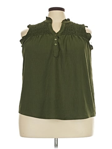 Rain Sleeveless Blouse (view 1)