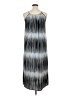 Unbranded Graphic Silver Black Casual Dress Size 1X (estimated) - photo 2