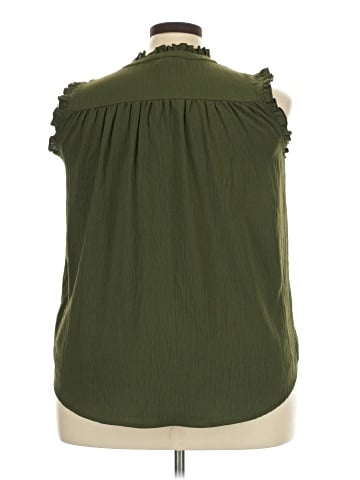 Rain Sleeveless Blouse (view 2)