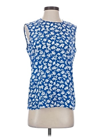 Diane von Furstenberg Sleeveless Silk Top (view 1)