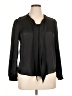 AK Anne Klein 100% Polyester Black Long Sleeve Blouse Size XL - photo 1