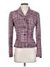 Ann Taylor Tweed Purple Wool Blazer Size 2 - photo 1