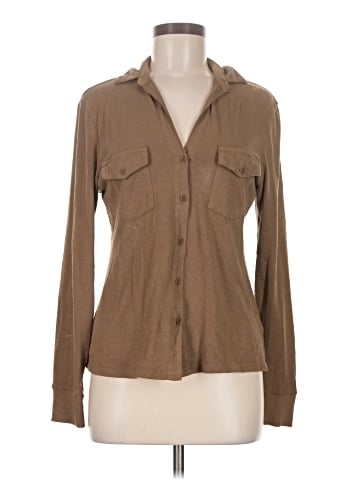 Nili Lotan Long Sleeve Button-Down Shirt (view 1)