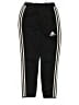 Adidas 100% Polyester Black Track Pants Size L (youth) - photo 1