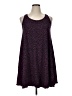 Assorted Brands Animal Print Purple Casual Dress Size XL - photo 1