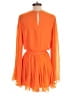 Endless Rose Color Block Orange Romper Size S - photo 2