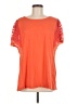 BLOOMCHIC Orange Short Sleeve T-Shirt Size 8 - photo 1