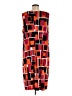 Calvin Klein Graphic Red Pink Casual Dress Size M (estimated) - photo 2