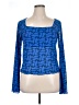 Willow & Root Blue Long Sleeve Top Size XL - photo 1