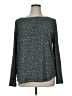 Ann Taylor 100% Polyester Stars Green Long Sleeve Top Size XL - photo 1