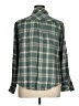 Torrid Plaid Green Long Sleeve Button-Down Shirt Size 1X Plus (1) - photo 2