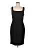 Jackie Jon Solid Black Cocktail Dress Size 8 - photo 1