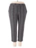Old Navy Plaid Gray Casual Pants Size 18 - photo 1