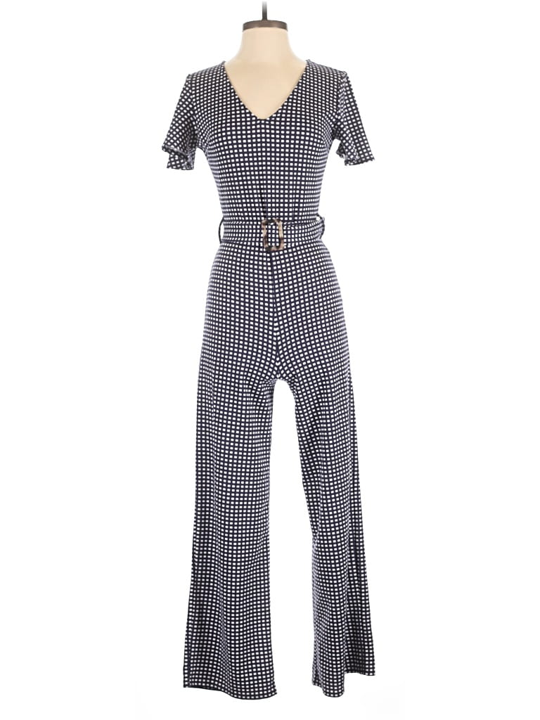 Pre-owned Monteau Jumpsuit In Blue