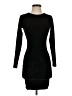 Assorted Brands Solid Black Cocktail Dress Size S - photo 1