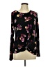 Thakoon Black Long Sleeve Blouse Size L - photo 1