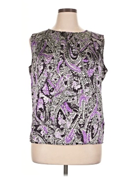 Tahari By Asl Sleeveless Blouse