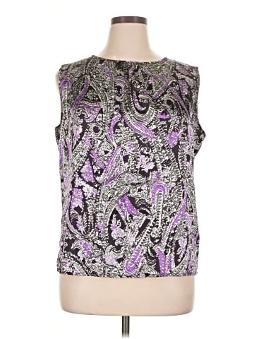 Tahari by ASL Sleeveless Blouse (view 1)