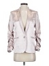 Generation Love 100% Polyester Metallic Silver Blazer Size S - photo 1