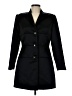 Laura Madrigano 100% Polyester Black Trenchcoat Size 6 - photo 1