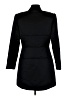 Laura Madrigano 100% Polyester Black Trenchcoat Size 6 - photo 2