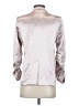Generation Love 100% Polyester Metallic Silver Blazer Size S - photo 2
