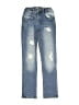 Zara Hearts Blue Jeans Size 7 - 8 - photo 1