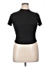 Unbranded Black Short Sleeve Turtleneck Size XL - photo 1