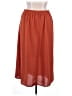 Unbranded 100% Polyester Solid Orange Casual Skirt Size XL - photo 2