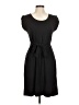 Talbots Solid Black Casual Dress Size M - photo 1