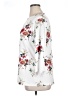 Unbranded Floral White 3/4 Sleeve Blouse Size XL - photo 5