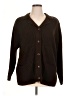 Assorted Brands 100% Acrylic Brown Cardigan Size 1X - photo 1
