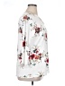 Unbranded Floral White 3/4 Sleeve Blouse Size XL - photo 4