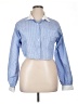 Assorted Brands 100% Polyester Blue Long Sleeve Blouse Size XL - photo 1