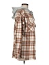 New In Plaid Orange Fleece Size M - photo 4