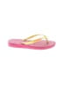 Havaianas Pink Flip Flops Size 13 (kids) - photo 1